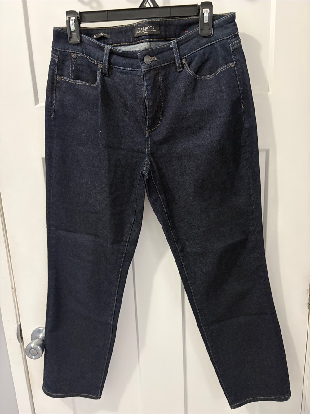 Talbots Dark Indigo Slim Ankle Jeans